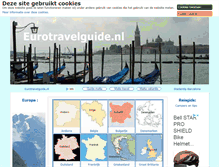 Tablet Screenshot of eurotravelguide.nl